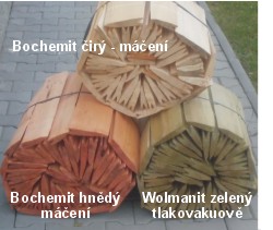 Řehák dřevěné šindele - impregnace a nátěr